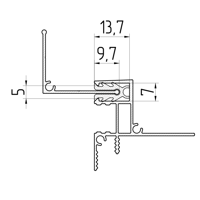 профиль теневой 4.1.Т